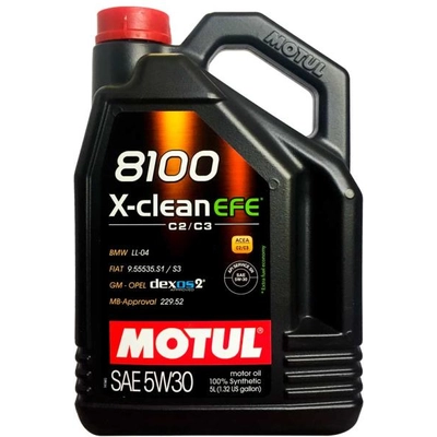 Motul 8100 X-clean EFE 5w30 5L motorolaj
