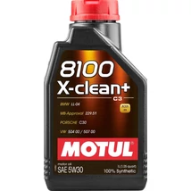 Motul 8100 X-clean+ 5w30 1L motorolaj Motul 8100 X-clean+ 5w30 1L motorolaj