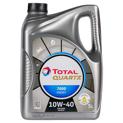 Total Quartz 7000 10w40 5L motorolaj