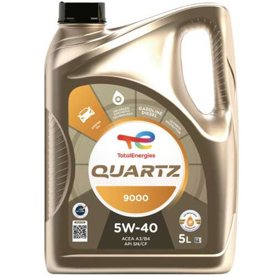 Total Quartz 9000 5w40 5L motorolaj