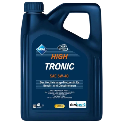 Aral High Tronic 5w40 4L motorolaj
