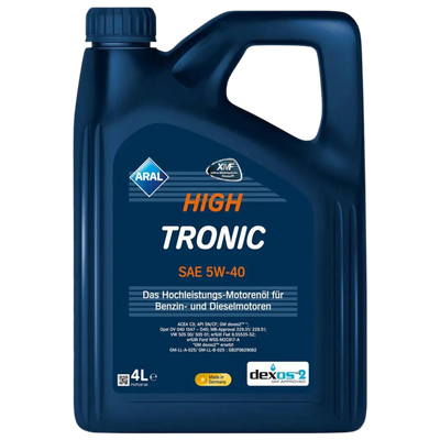 Aral High Tronic 5w40 4L motorolaj