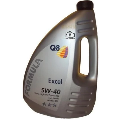 Q8 Formula Excel 5w40 4L motorolaj