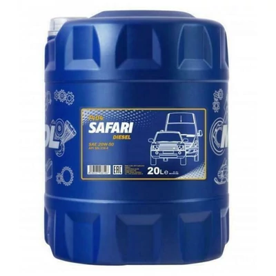 Mannol 7404 Safari Diesel  20w50 20L motorolaj