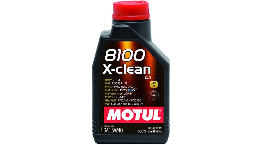Motul 8100 x-clean 5w40 1L motorolaj